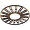 Ekena Millwork Hale Architectural Grade PVC Pierced Ceiling Medallion, Antiqued Bronze, 30"OD x 10 7/8"ID x 1"P CMPP30HHABZ - alternate 4